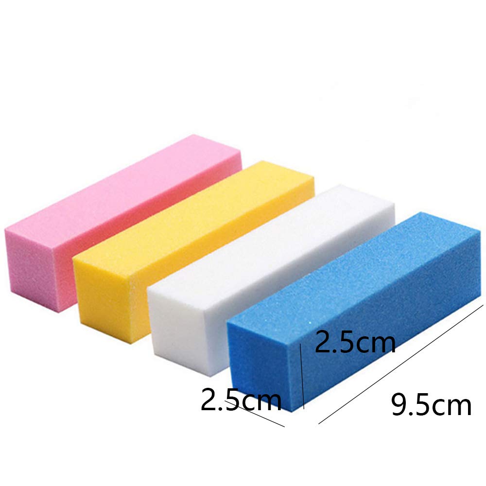 Professional Nail Buffers & Files Set - 10Pcs Nail Grinding Polishing Blocks for Manicure, Gel Nails & Nail Art - Perfect for Home, Salon & DIY Nail Care - Achieve Salon-Quality Shine at Home