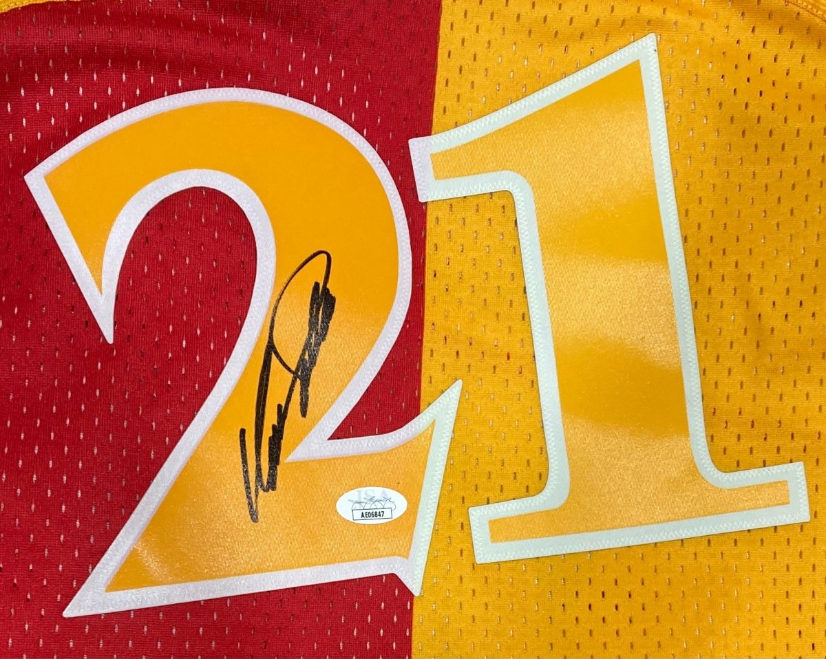 Dominique Wilkins Autographed Atlanta Hawks 1986-87 Hardwood Classics Swingman Jersey - JSA Certified - Perfect for Collectors & NBA Fans