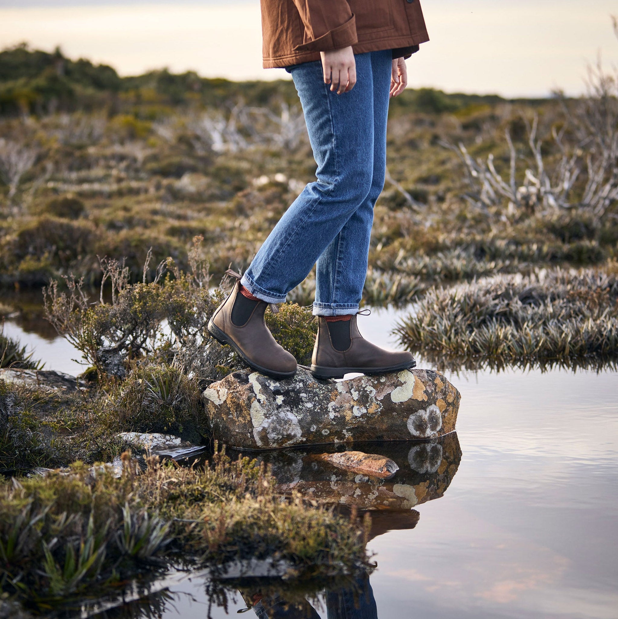 2340 Classic Weatherproof Leather Boots for Men & Women - Durable Waterproof Unisex Boots for Hiking, Work & Outdoor Adventures