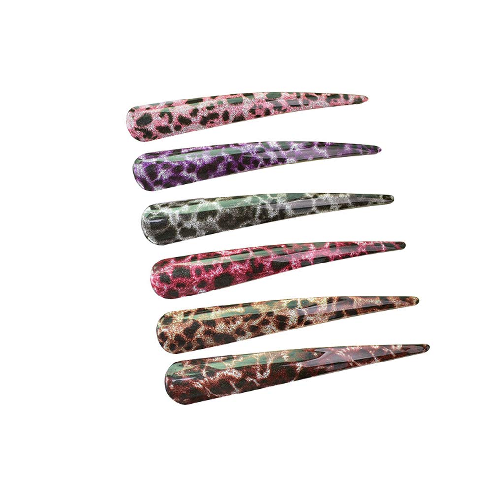 Duckbill Hair Clips 6pcs - Non-Slip Grip for Styling & Dressing - Perfect for Work & Parties