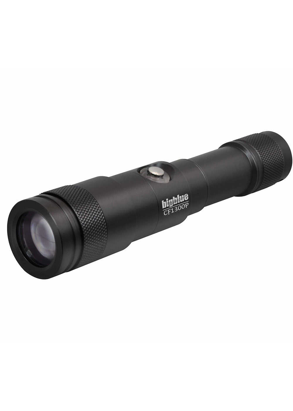 BigBlue CF1300P 1300 Lumen Adjustable Beam Waterproof Dive Flashlight - Perfect for Scuba Diving, Night Snorkeling, and Underwater Exploration