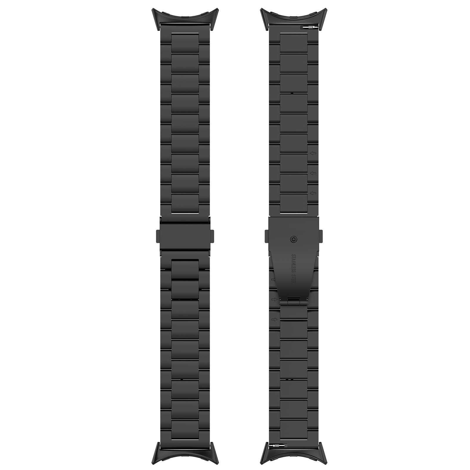 Stainless Steel Watch Band for Google Pixel Watch 3 41mm/Pixel Watch 2/Pixel Watch 1 - Adjustable Replacement Strap Wristband Accessories (Not Compatible with Pixel Watch 3 45mm) | Perfect for Workouts, Business Meetings & Everyday Wear