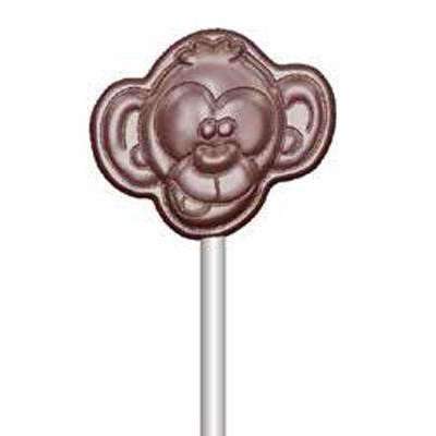 Premium Monkey Head Lollipop Chocolate Mold - Silicone Candy Making Kit for DIY Treats, Party Favors & Baking Decorations (Perfect for Halloween, Birthday Parties & Holiday Gifts)