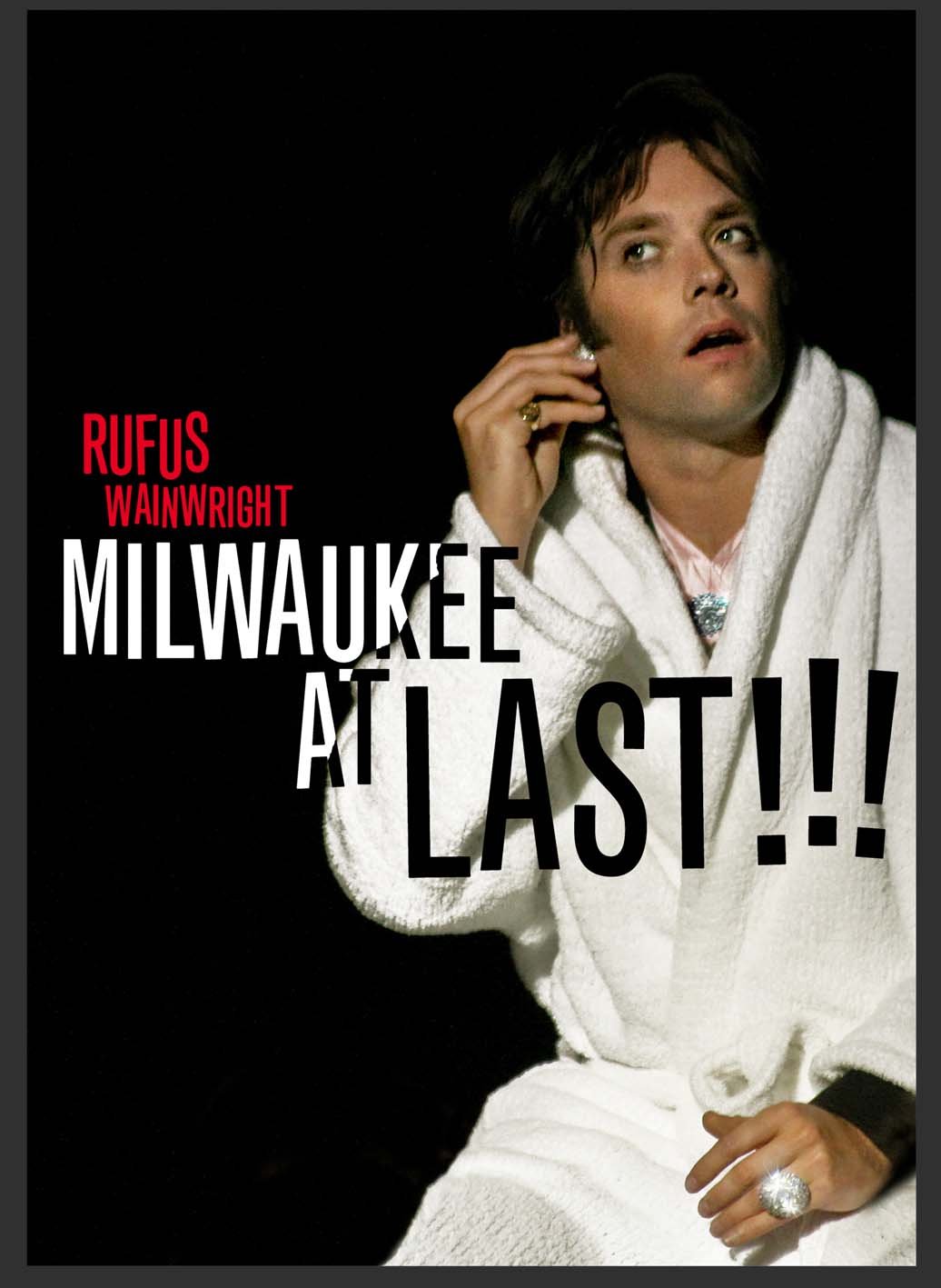 Rufus Wainwright - Milwaukee At Last! Limited Edition Japan DVD (UCBU-9037) | Live Concert Performance for Music Lovers & Collectors