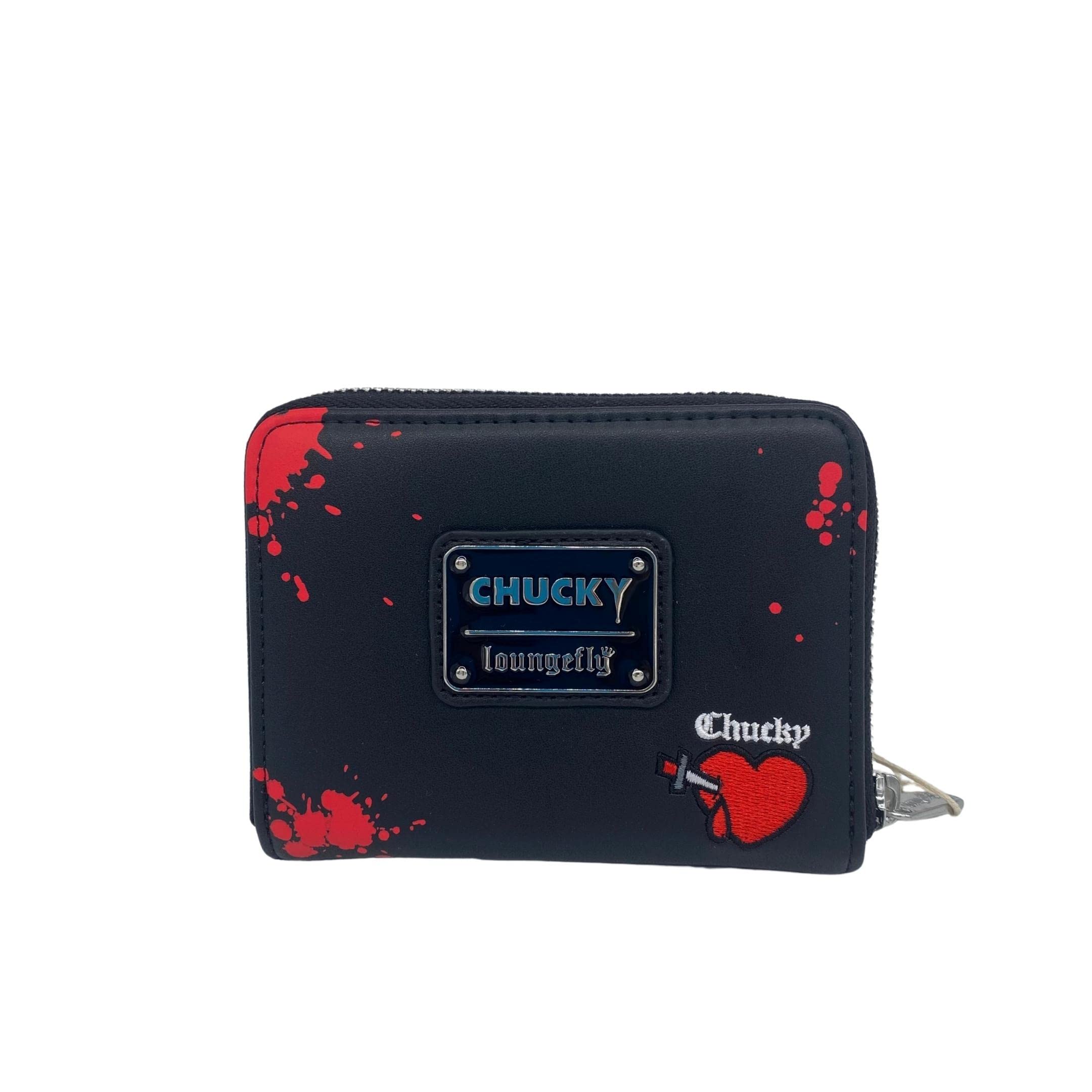 Bride of Chucky Zip Around Wallet - Horror Movie Inspired Collectible Wallet for Fans | Perfect for Halloween Costumes, Horror Conventions & Movie Merchandise Collectors