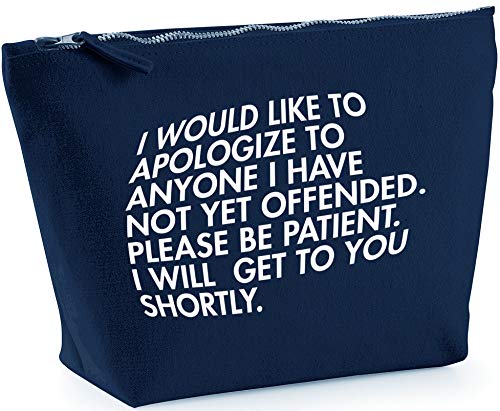 Hippowarehouse Printed Cosmetic Wash Bag 18x19x9cm for Travel & Makeup Storage