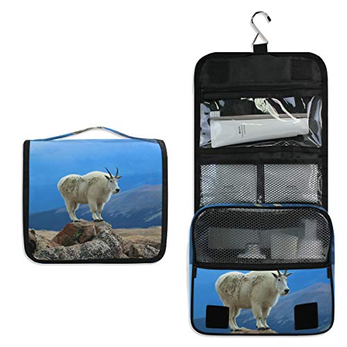 **Large Hanging Travel Toiletry Bag - Waterproof Cosmetic Organizer for Women & Men, Portable Makeup Bag with Multiple Pockets, Perfect for Camping, Gym, and Business Trips**