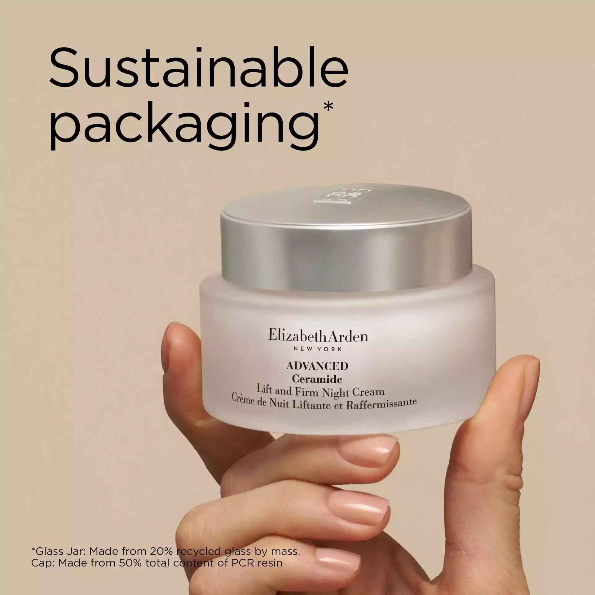 Premium Ceramide Lift & Firm Night Cream for Anti-Aging - Deep Hydration & Wrinkle Reduction - Perfect for Nighttime Skincare Routine
