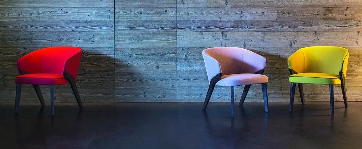 Bross Nora Lounge Chair - Modern Comfortable Accent Chair for Living Room, Bedroom & Office - Perfect for Relaxing, Reading & Lounging
