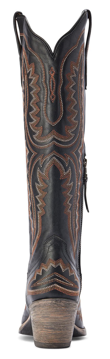 Ariat Women's Casanova Western Boot in Brooklyn Black - Stylish Cowgirl Boots for Riding, Country Fashion & Everyday Wear