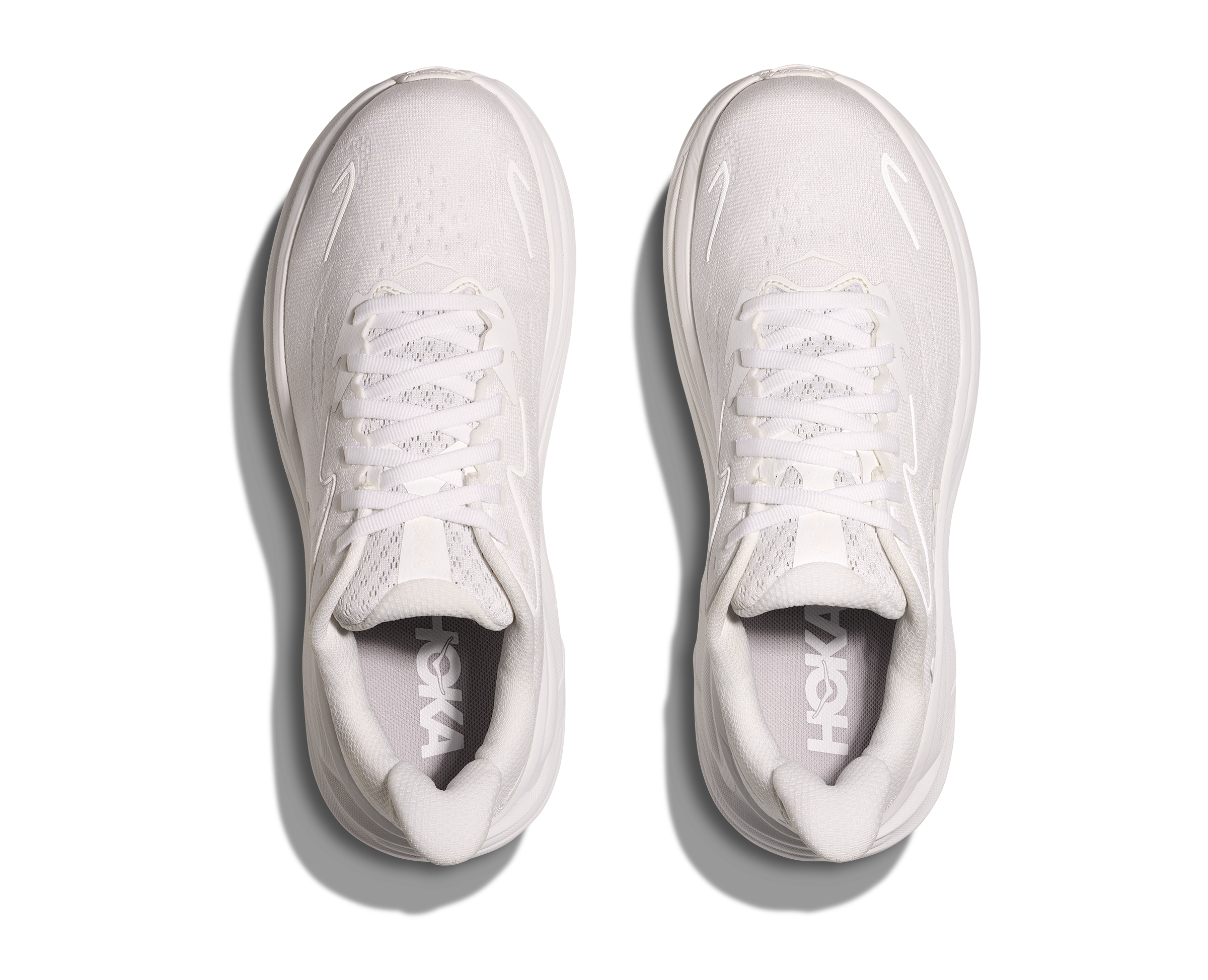 HOKA Women's Clifton 10 Running Shoes - Lightweight Cushioned Sneakers for Women (White/White) | Perfect for Road Running, Jogging & Gym Workouts