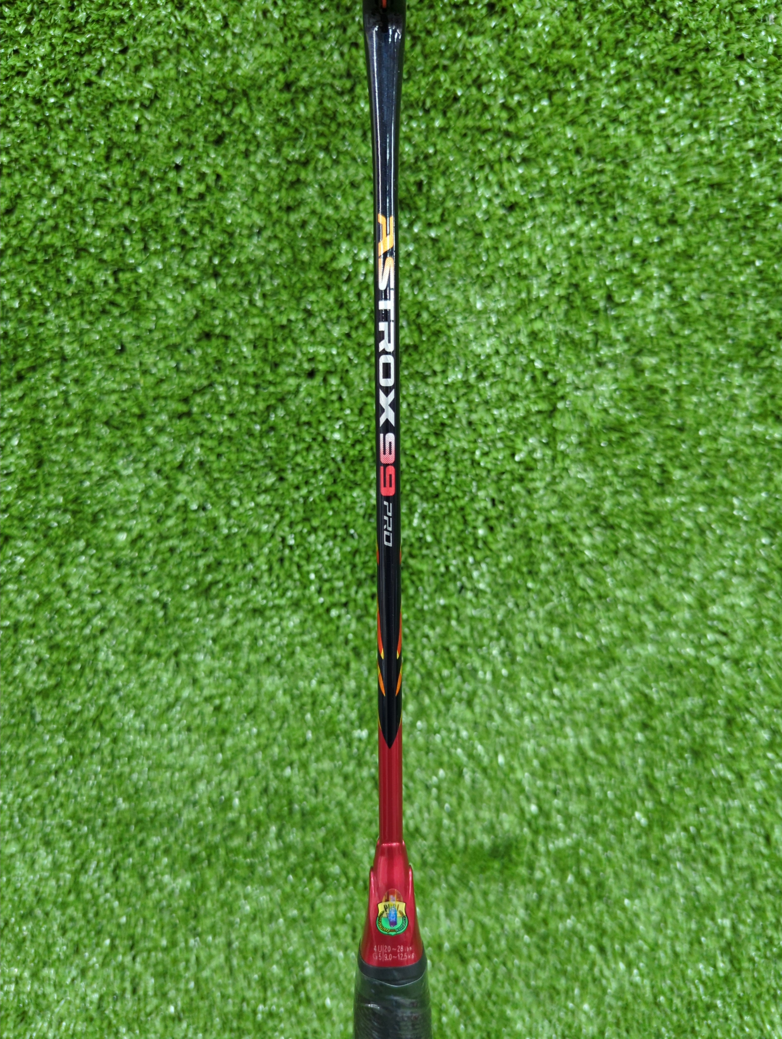 Yonex Astrox 99 Pro Cherry Sunburst Badminton Racket - Professional Prestrung Racquet Made in Japan for Tournament & Training Use