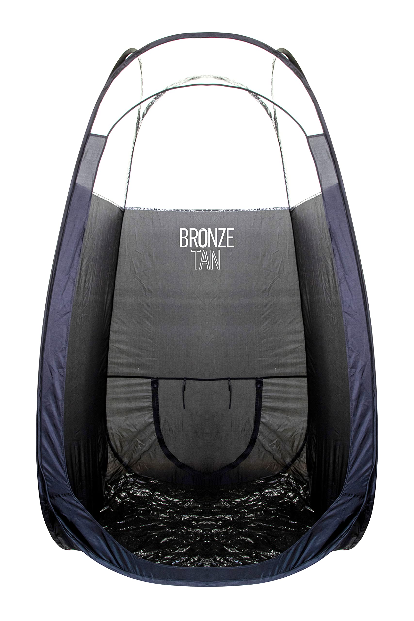Professional Bronze Tan Spray Tanning Kit with Machine, Quick-Setup Tent, Feet Pads & Accessories - Complete Salon & Home Spray Tan Solution for Beginners & Professionals - Perfect for Mobile Tanning Services & At-Home Glow
