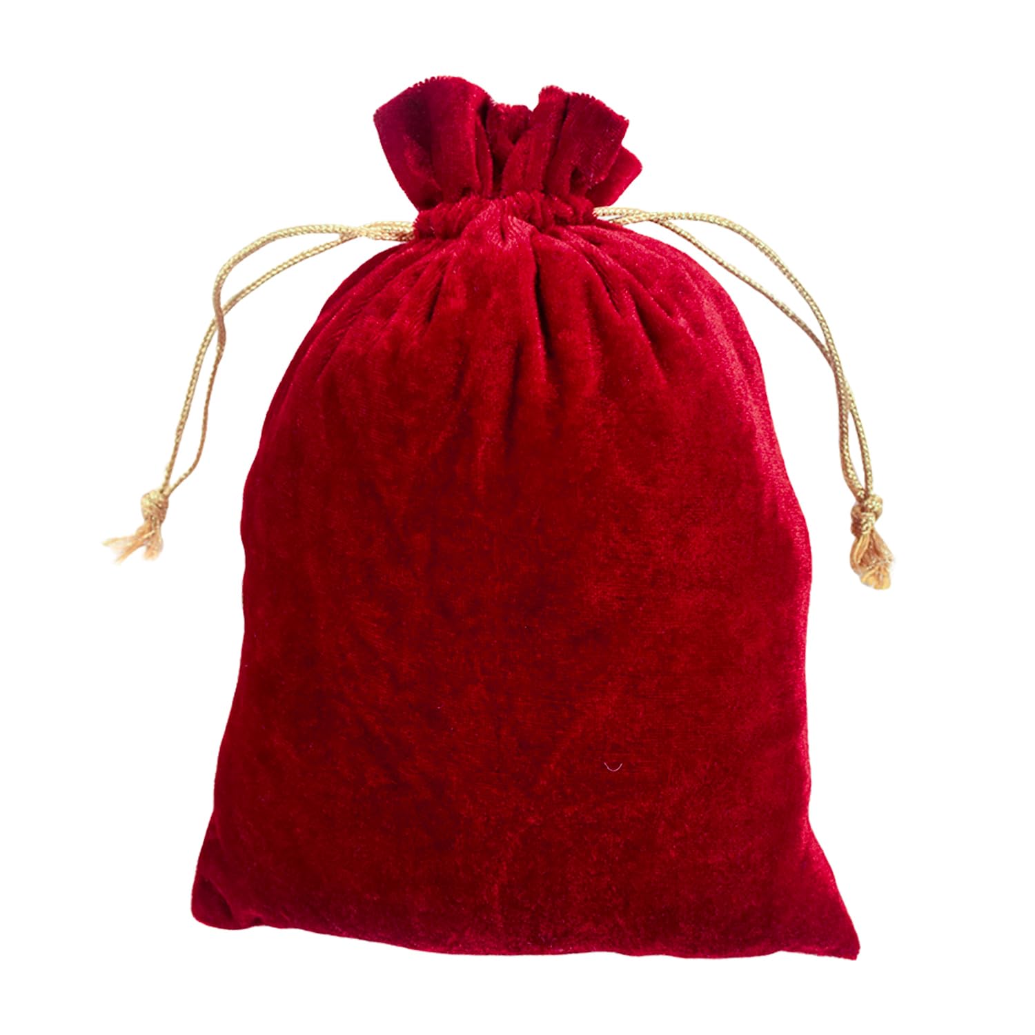 10 Pack Velvet Potli Bags for Wedding Return Gifts - 7x9 Inch Maroon Jewelry Pouch, Dry Fruit Gift Bags, Women's Accessory Handbag - Perfect for Bridal Shower, Mehndi & Anniversary Celebrations