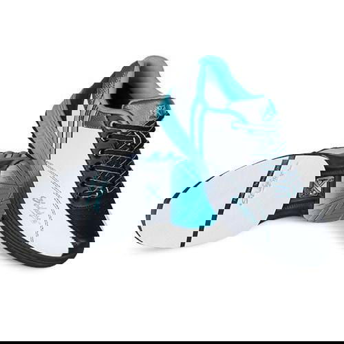 KR Strikeforce Women's Starr White/Black/Teal Left-Hand Bowling Shoes - Perfect for League Play & Tournament Bowling