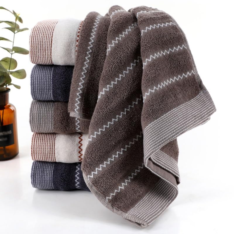 Soft Absorbent Cotton Face Wash Towel - Gentle & Comfortable for Cleansing & Makeup Removal - Perfect for Bathroom, Skincare & Travel Use