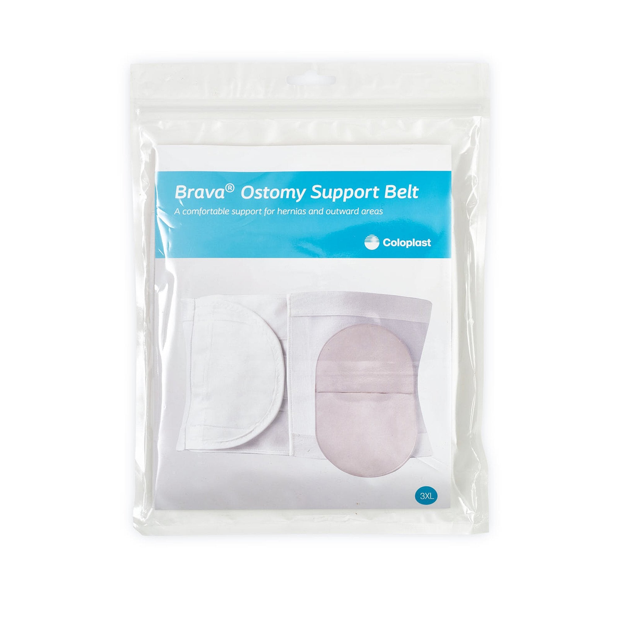 Coloplast Brava Ostomy Support Belt for Comfort & Security – 3XL Size for Post-Surgery Care & Active Lifestyle