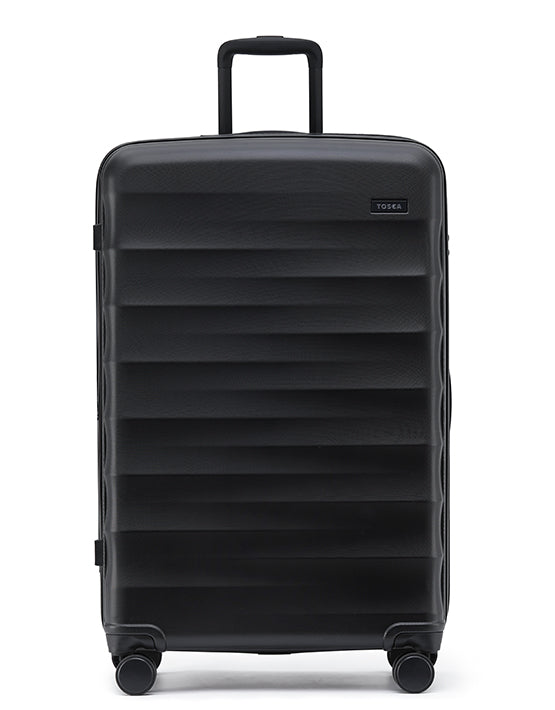 Tosca Interstellar 2.0 30-Inch Large Spinner Suitcase - Black | Premium Expandable Luggage for Travel, Business Trips & Vacations