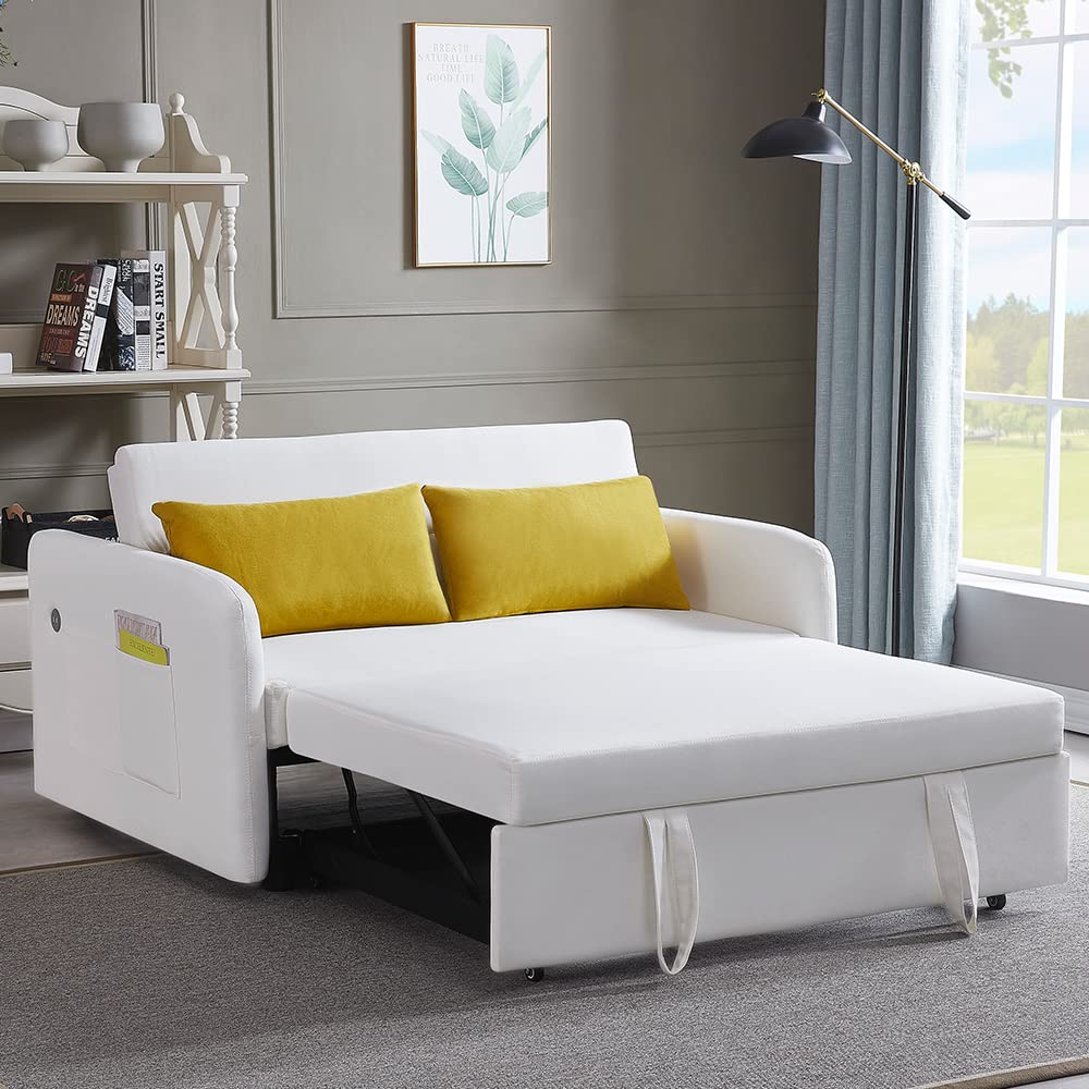 Merax Convertible Sleeper Sofa Bed - 55.5