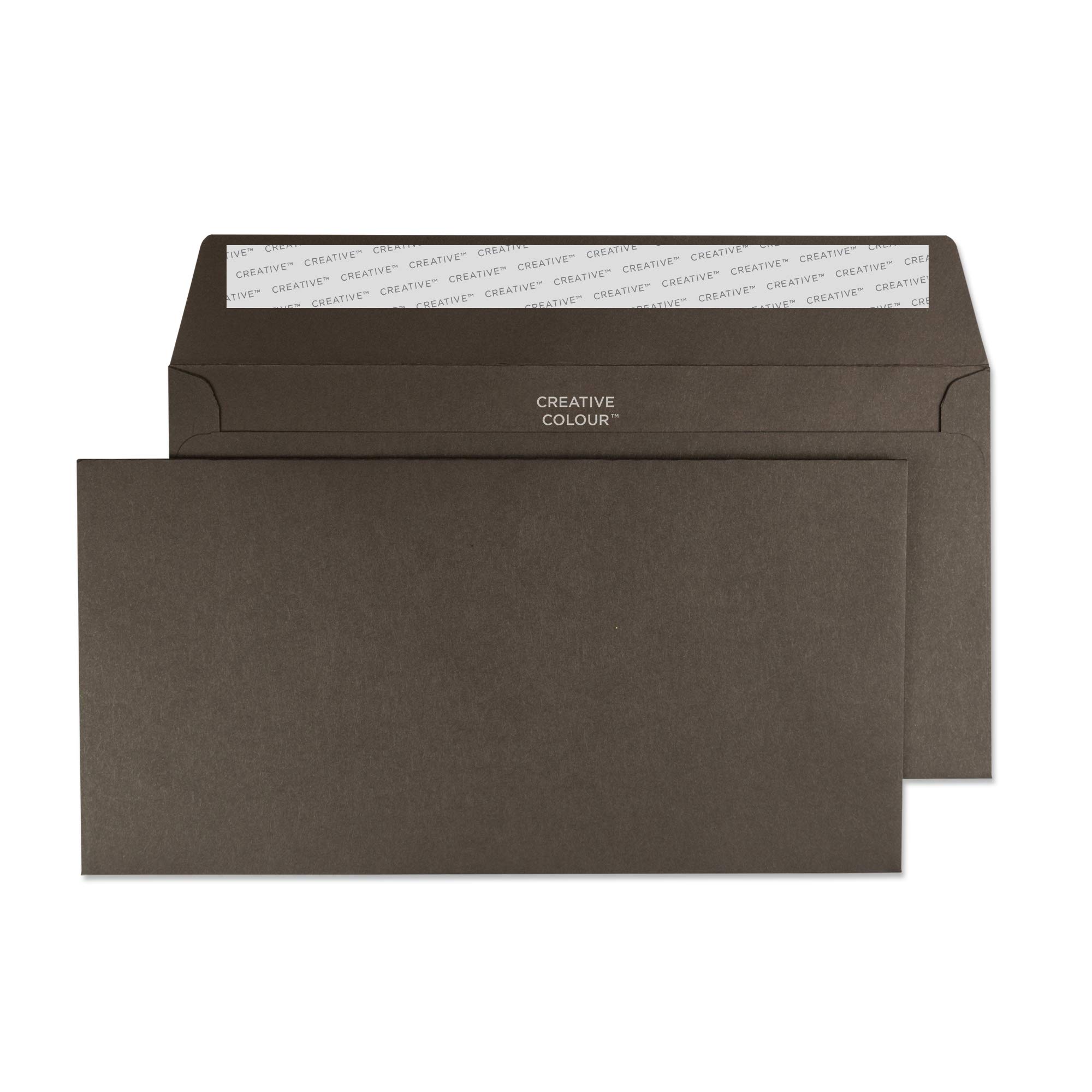 Premium Dark Brown Invitation Envelopes 4.5