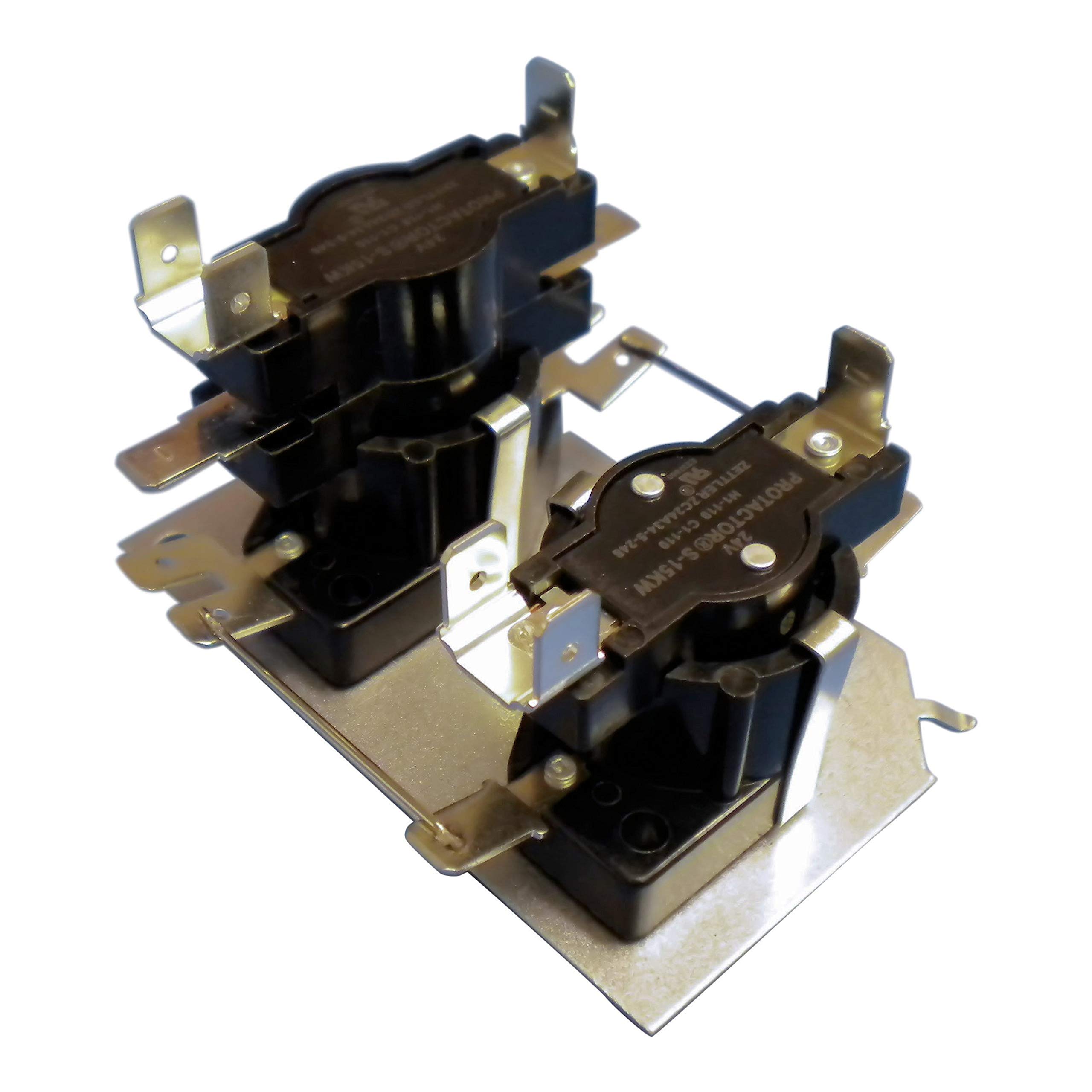 Electric Furnace Sequencer with 3 Switches - HVAC Replacement Part for Home Heating Systems - Perfect for Furnace Repair & Maintenance
