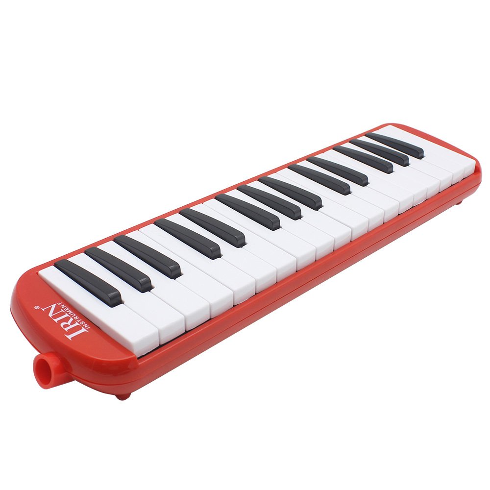 20-Button 40-Reed Btuty Concertina Accordion with 32-Key Melodica Piano - Portable Musical Instrument for Beginners, Folk Music & Live Performances