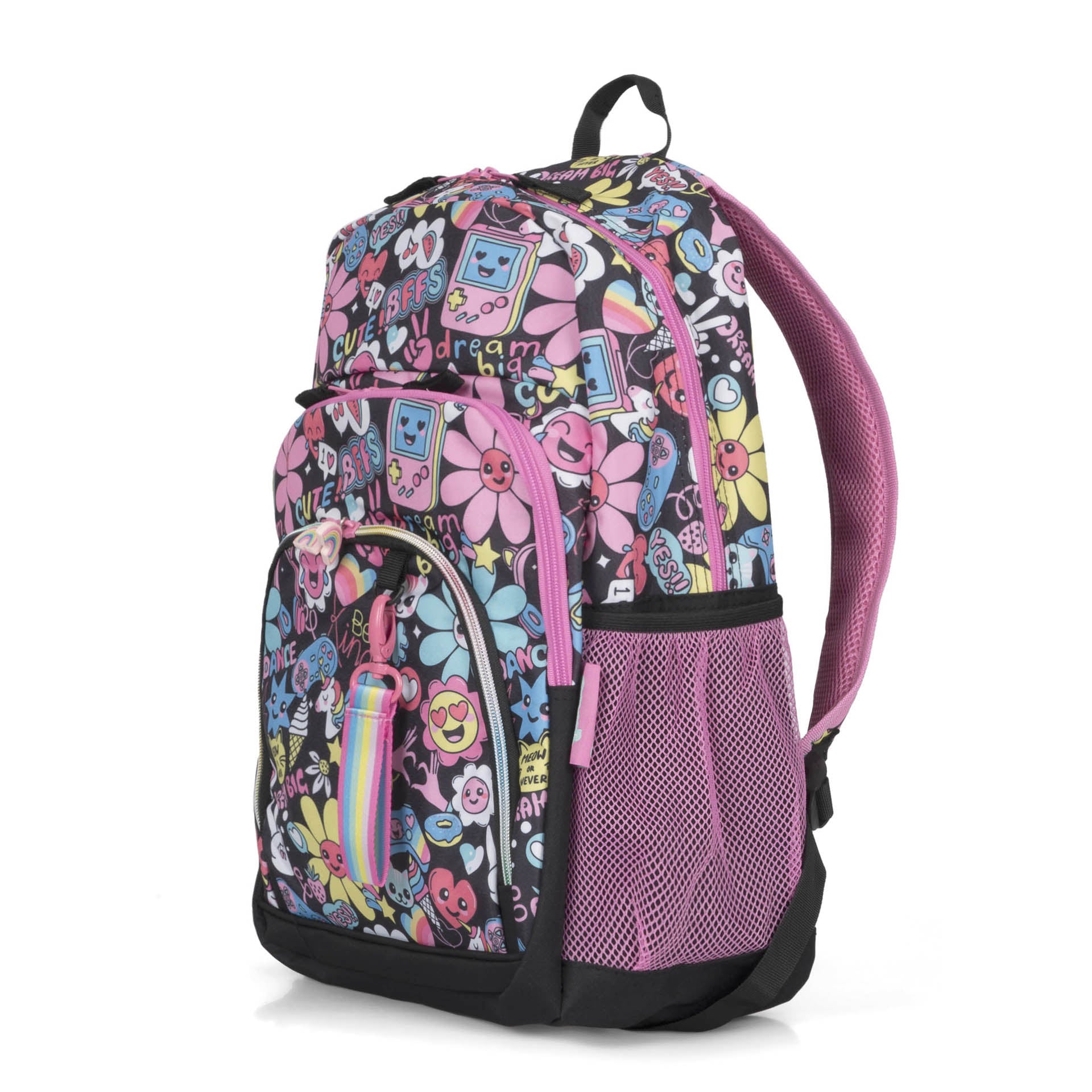 SMASH Backpack with Lunch Bag & Key Leash - Durable School Backpack for Kids & Teens, Perfect for School, Travel & Outdoor Adventures