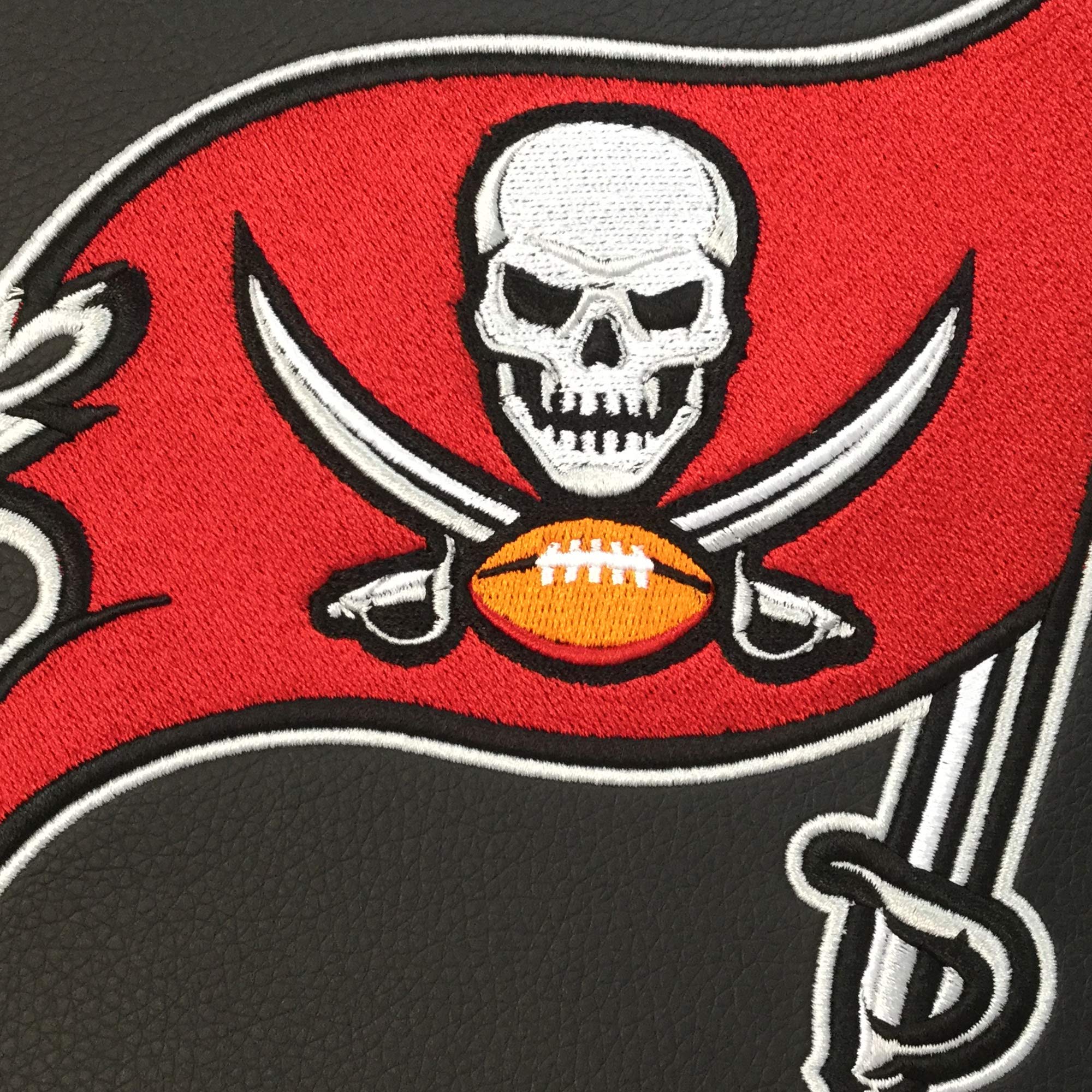 Tampa Bay Buccaneers Office Chair with Team Logo - Ergonomic Desk Chair for Home Office, Gaming & Sports Fan Room Decor