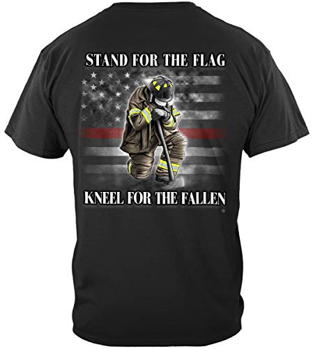 0004-firefighter I Stand for the Flag Kneel for the Fallen