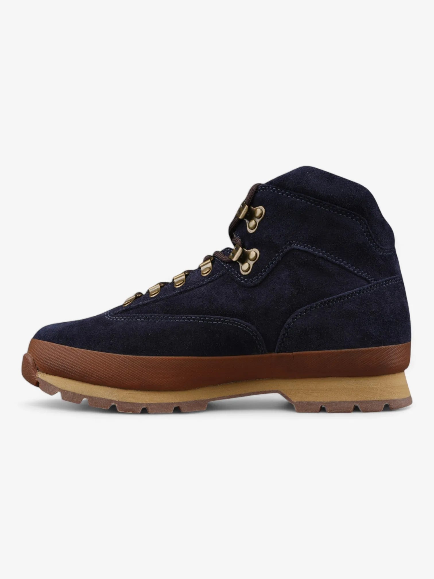 Timberland Euro Hiker Suede Boots for Men - Blue Lace-Up Hiking Shoes | Outdoor Adventure, Camping & Casual Wear