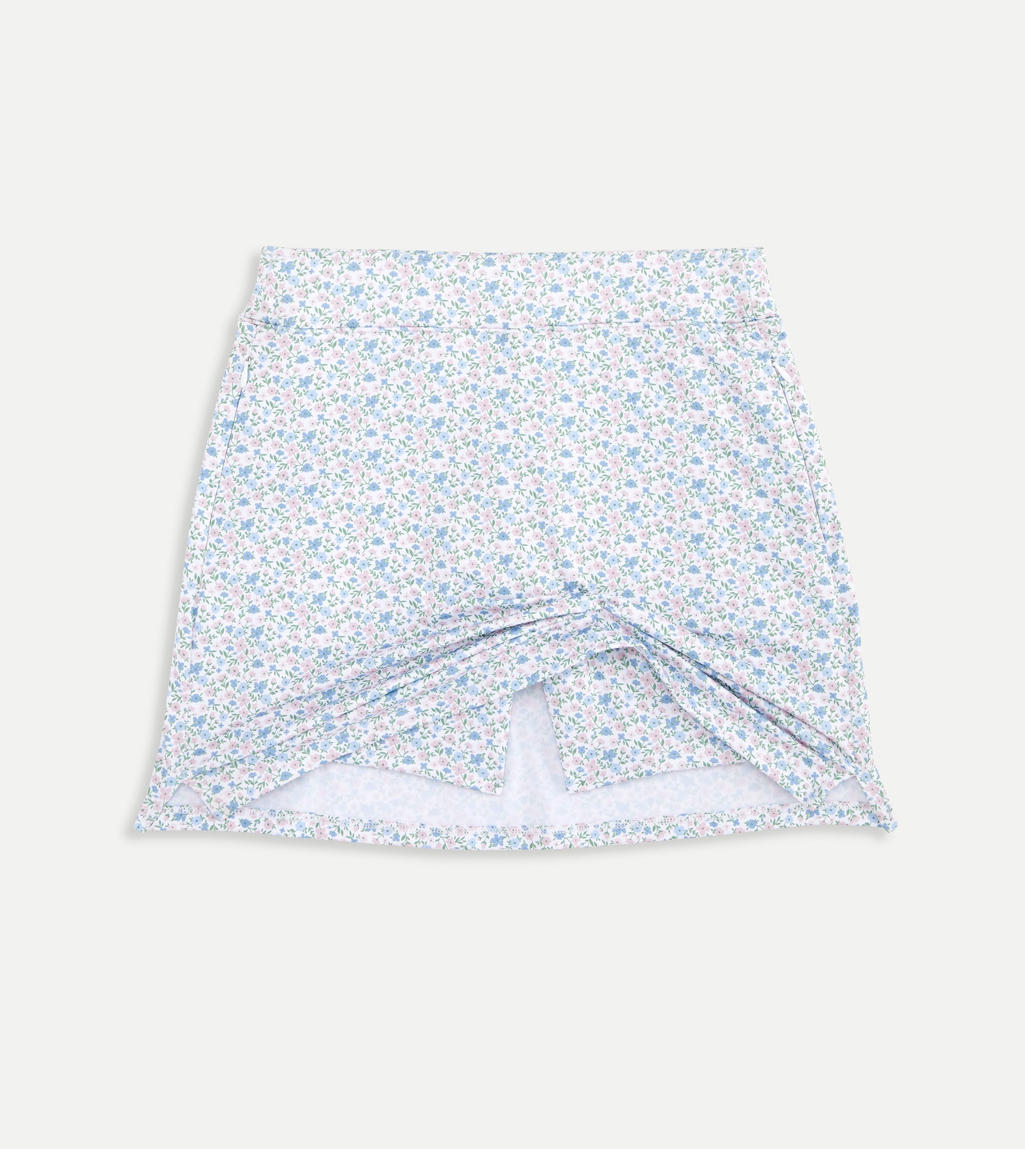Floral Print Mini Skort for Women - Stylish & Comfortable Skirt Shorts Hybrid - Perfect for Summer, Yoga, and Casual Outings