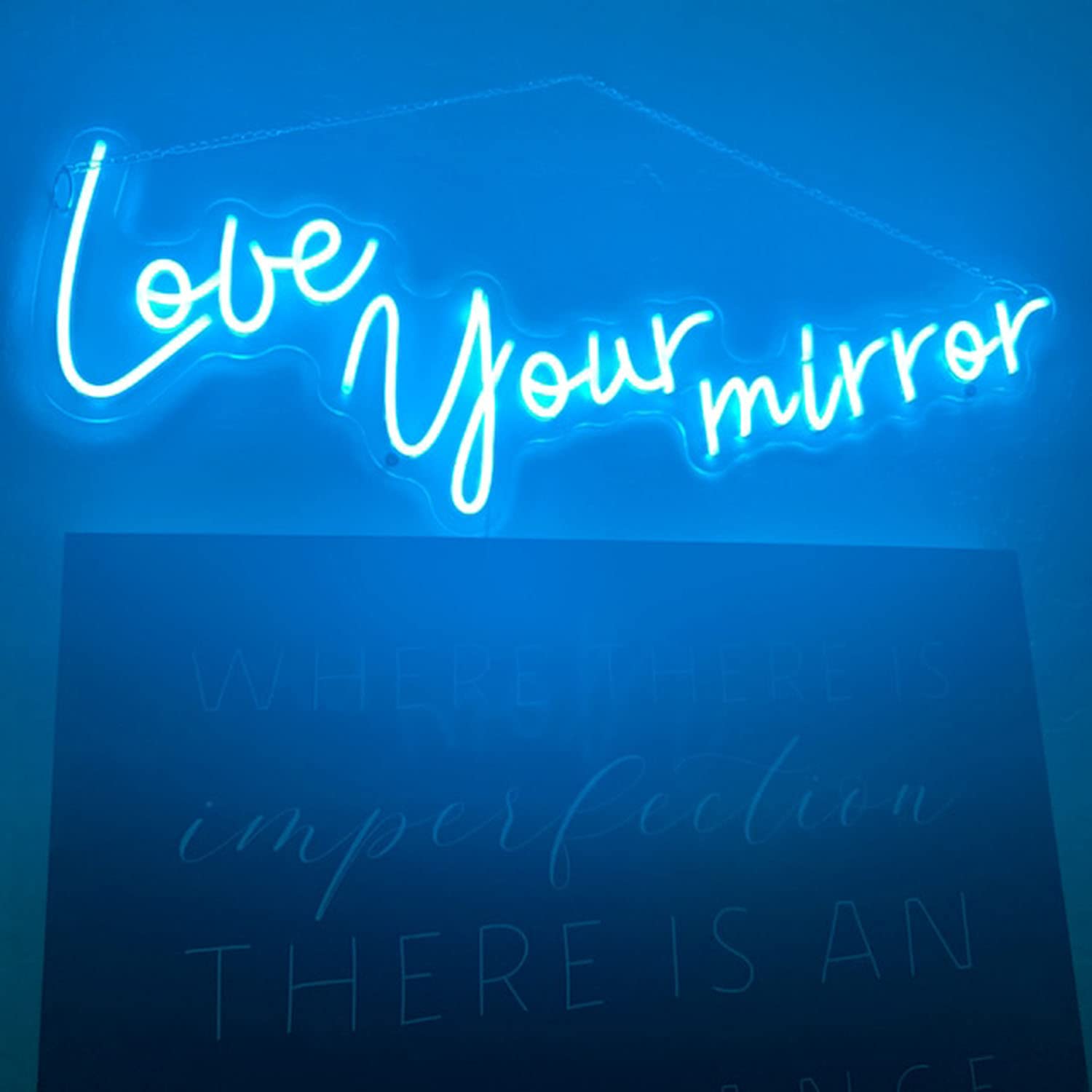 Custom LED Neon Signs - Personalized Wall Decor for Wedding, Birthday, Party, Bedroom, Bar, Office & Salon | 46