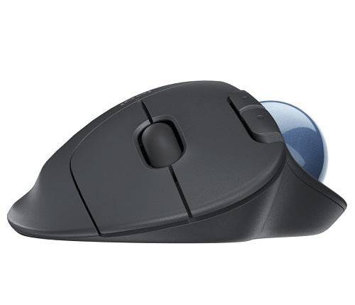 ERGO M575 Wireless Trackball Mouse - Ergonomic Bluetooth Mouse for PC & Mac - Comfortable Thumb Control Design for Office Work, CAD Design & Gaming
