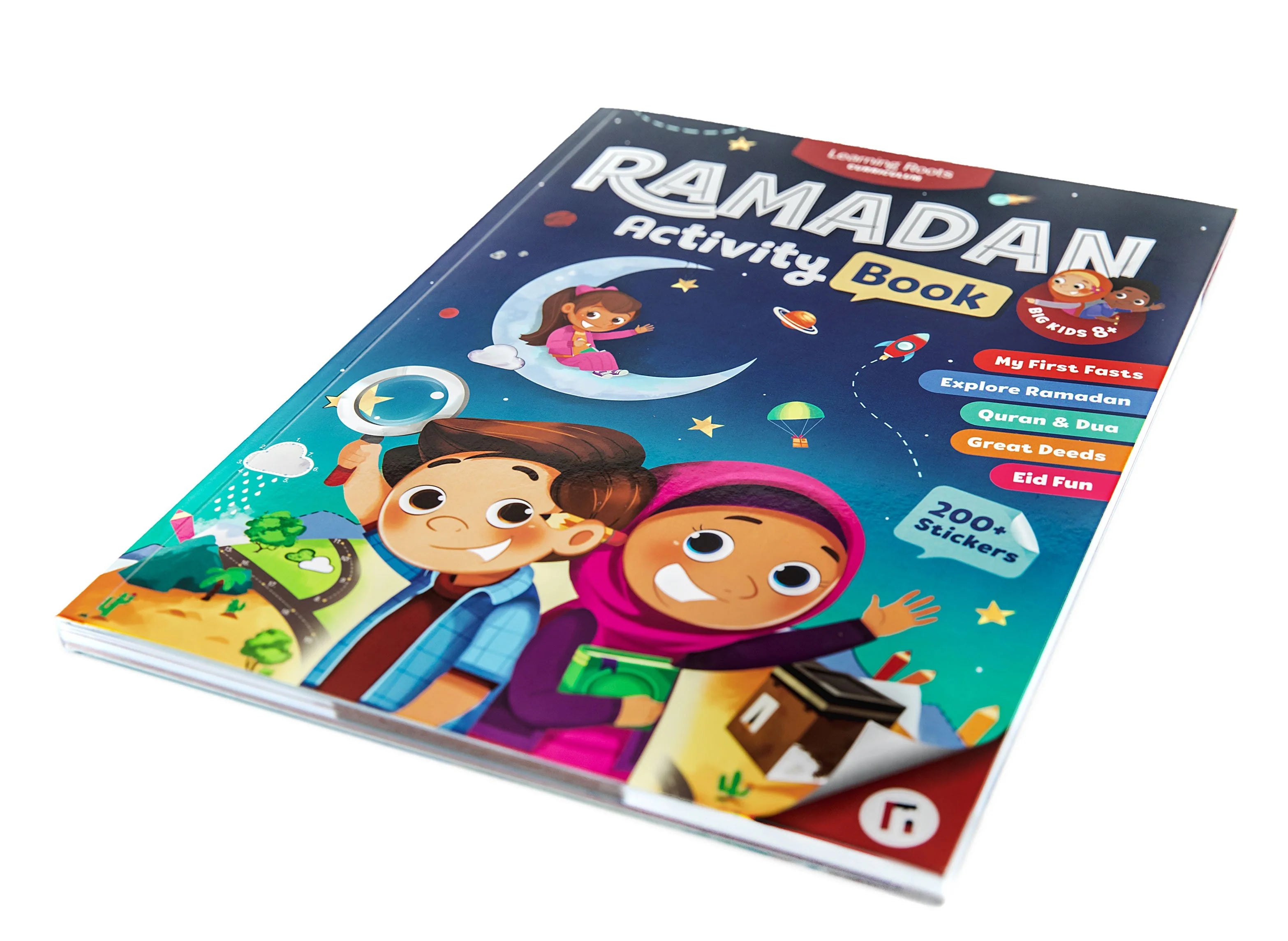 Ramadan Activity Book for Kids - Islamic Holiday Fun, Educational Games & Puzzles | Perfect for Ramadan Gifts, School Activities & Family Bonding