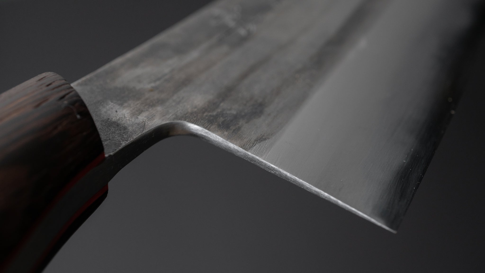 Premium Jiro Tsuchime Yo Gyuto 210mm Japanese Chef Knife with Tagayasan Handle - Professional Kitchen Knife for Sushi, Meat Cutting & Culinary Arts (#502)