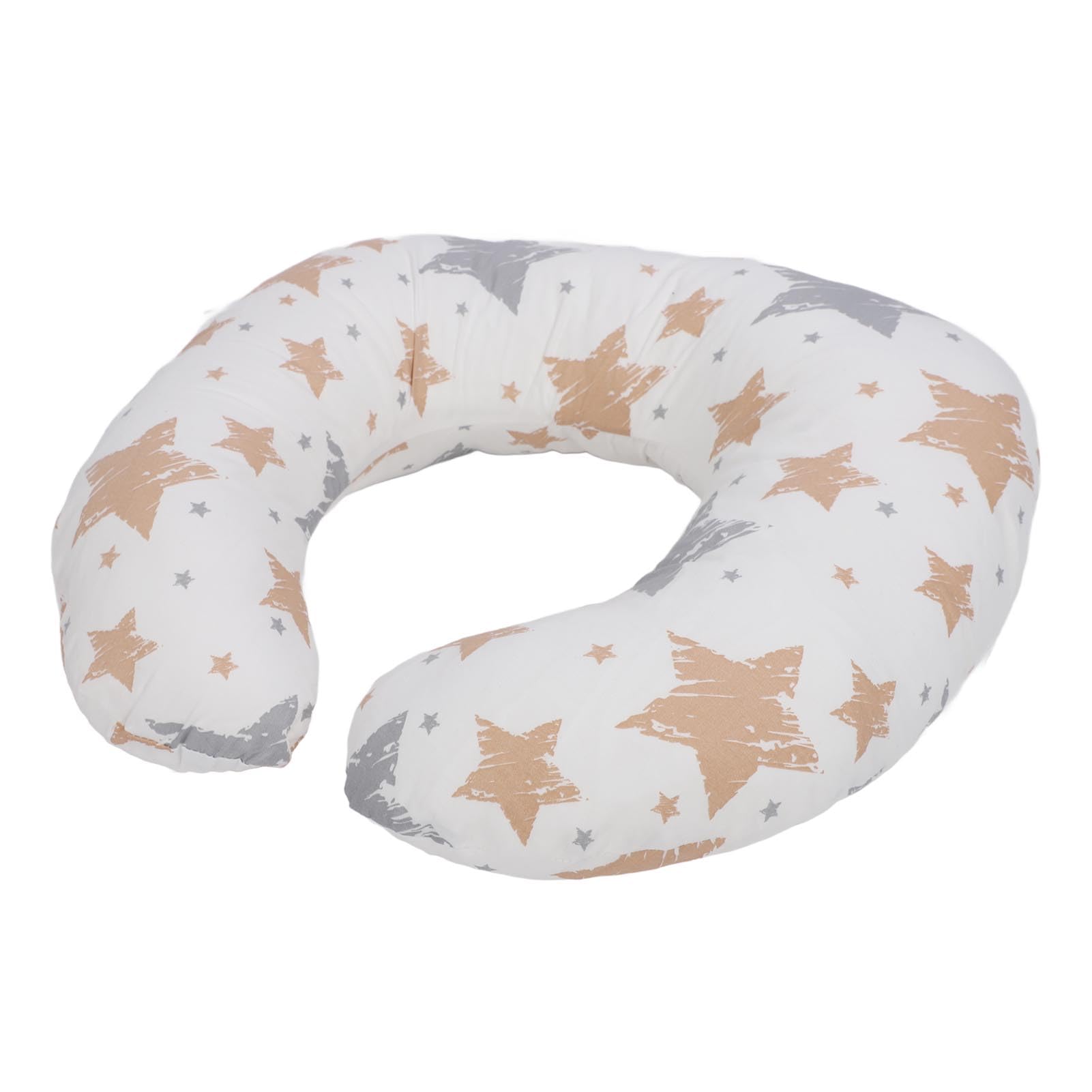 **Ergonomic Nursing Pillow for Newborns - Breastfeeding & Bottle Feeding Support, Anti-Spit Up Design, Comfortable & Multifunctional (Star Pattern) - Perfect for New Moms, Nursery & Baby Care**