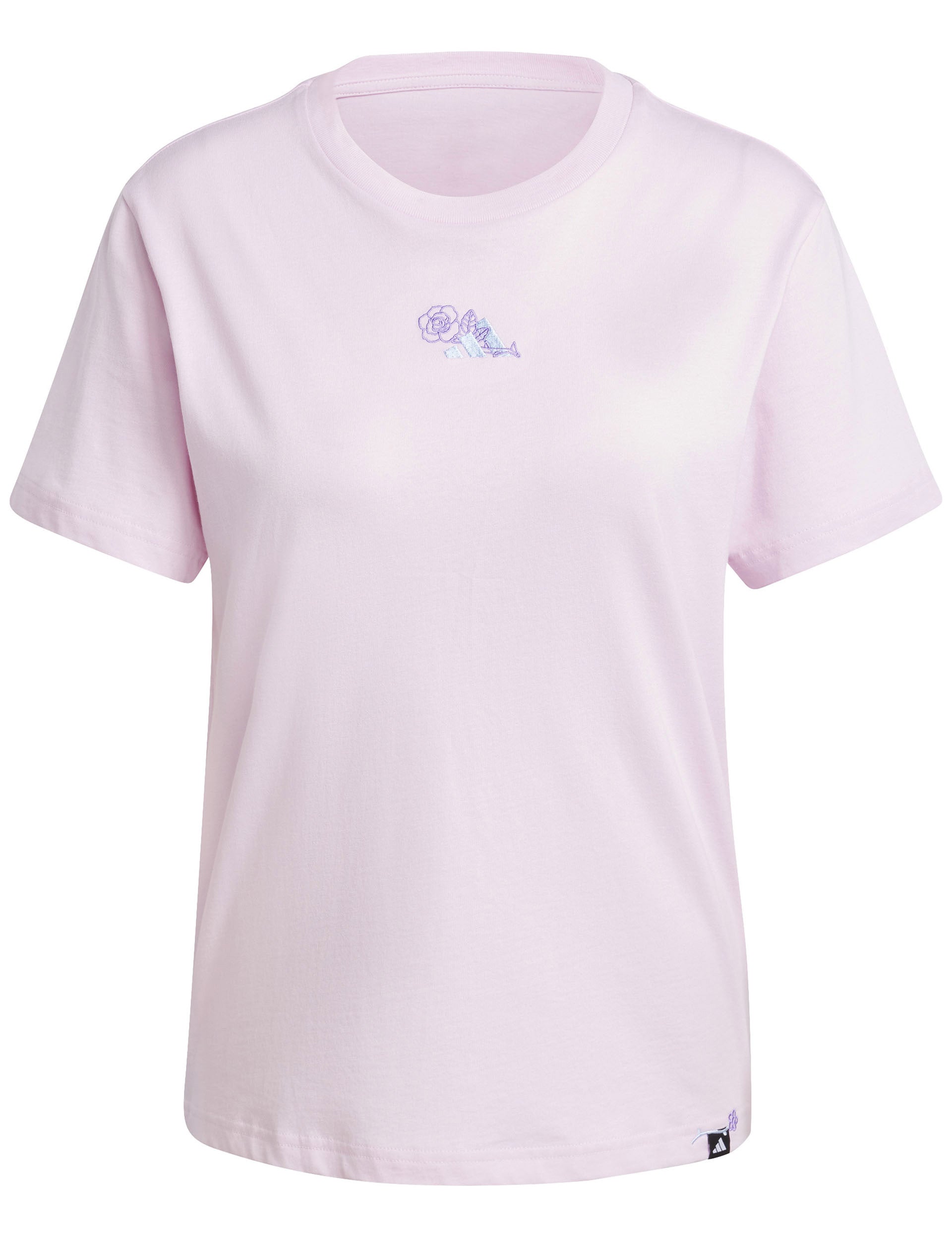 Lounge Mini Graphic T-Shirt for Women - Soft Cotton Casual Tee in Clear Pink | Perfect for Everyday Wear, Outings & Relaxing at Home