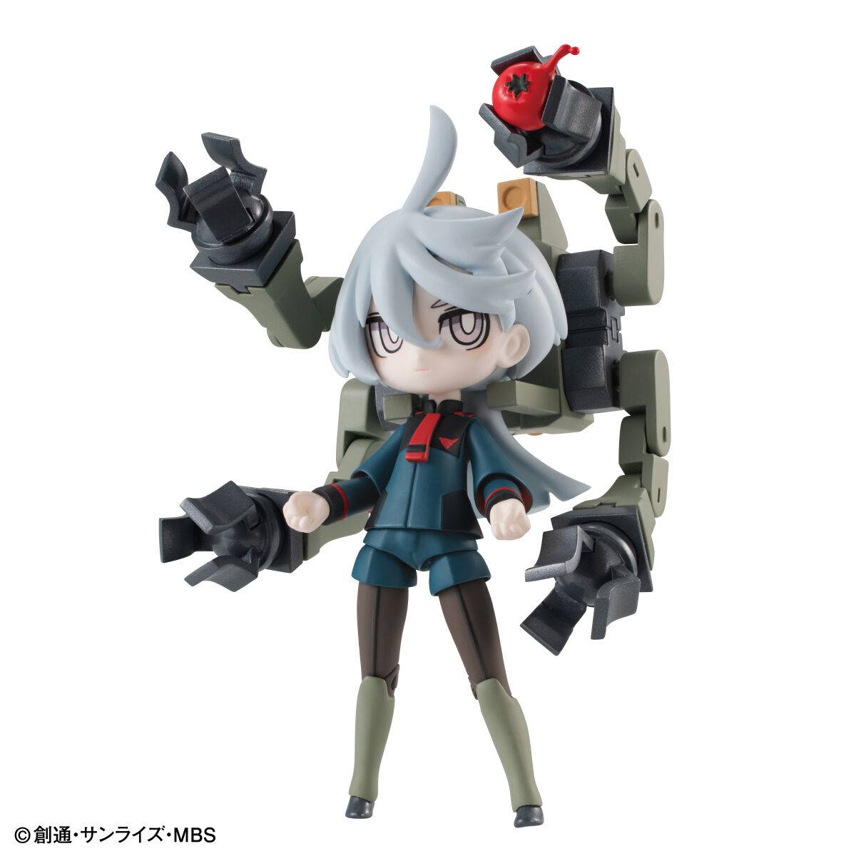 Bandai Shokugan Charamobi Mechagurumi Gundam The Witch From Mercury Miorine Rembran Action Figure - Collectible Anime Model Kit for Gundam Fans & Display Decor