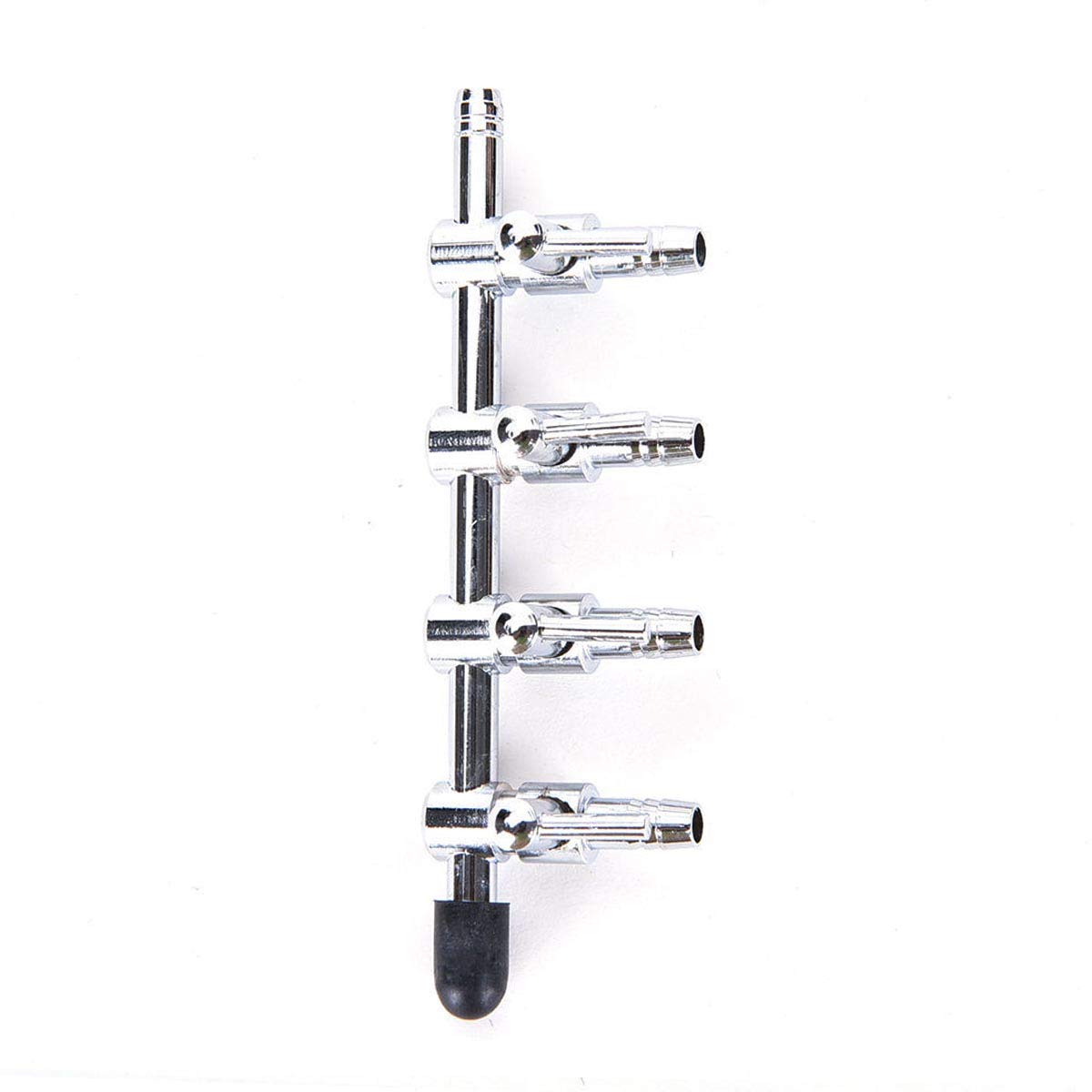 Leyeet Stainless Steel Aquarium Air Flow Distributor & Splitter with Control Valve - Adjustable Flow Tube for Fish Tank, Hydroponics, and Aquatic Plants