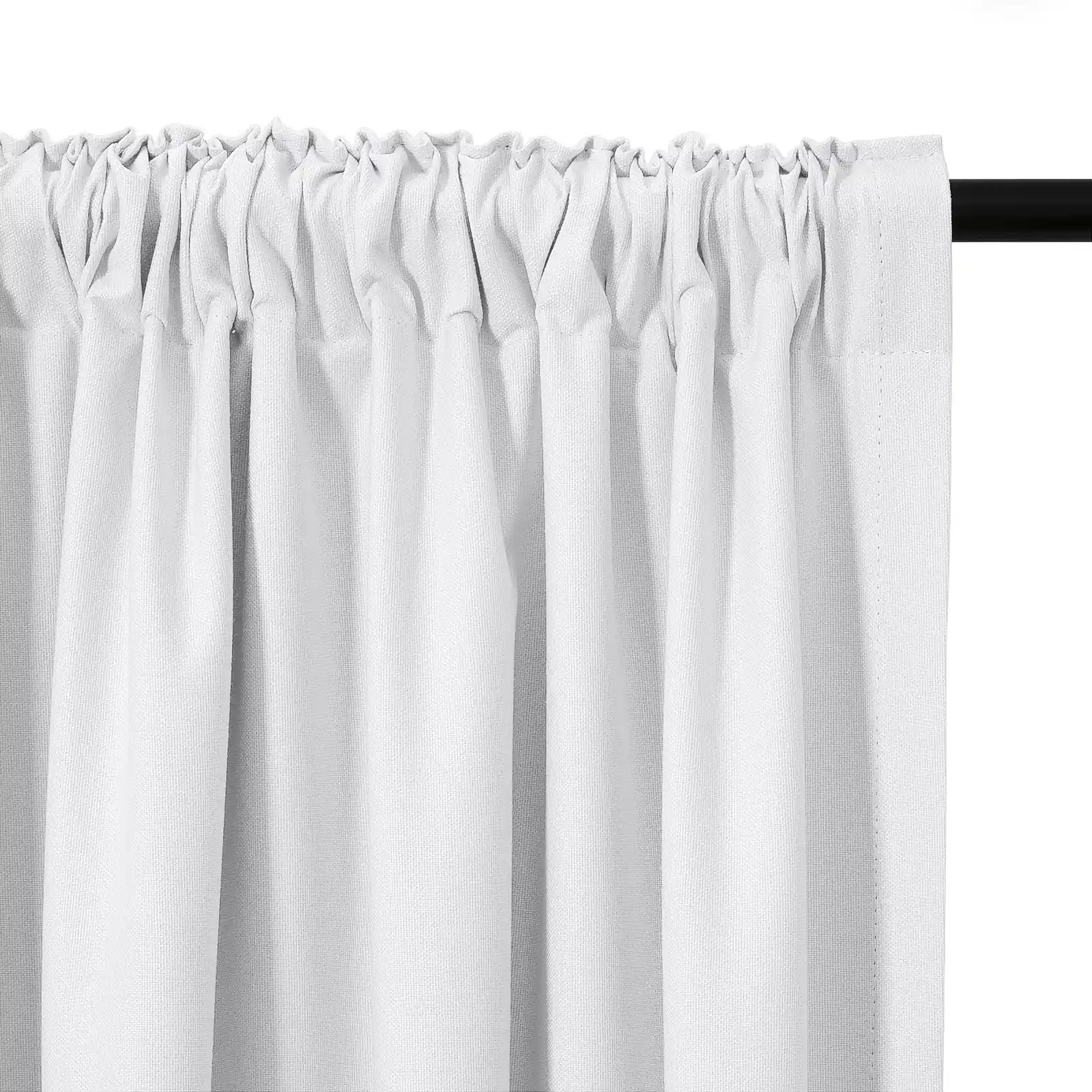 Lila 100% Blackout Curtains - Soft Blackout Drapes for Bedroom & Nursery - Light Blocking Window Treatments for Better Sleep
