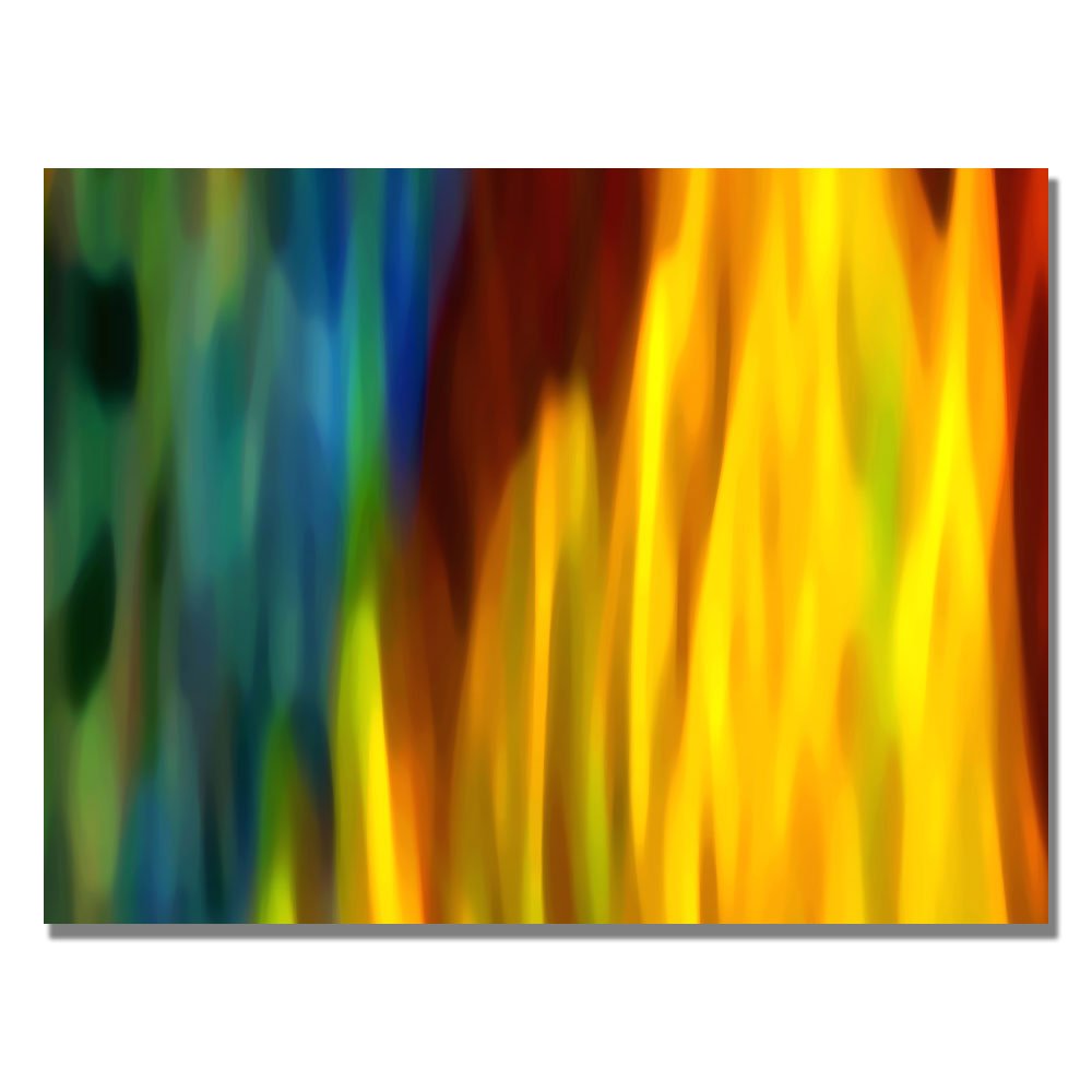 Fire and Water by Amy Vangsgard, 18x24-Inch Canvas Wall Art - Perfect for Living Room, Bedroom & Office Decor