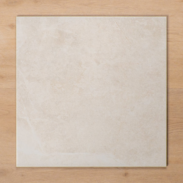 Avalon White Matte P2 Porcelain Tile 12x12 Inch - Premium Ceramic Floor & Wall Tile for Kitchen, Bathroom, and Living Room