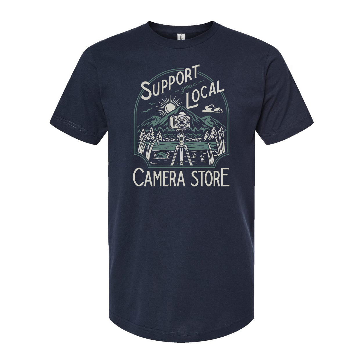 Promaster Support Your Local Camera Store T-Shirt - Comfortable & Stylish Photography Apparel for Camera Enthusiasts & Professionals