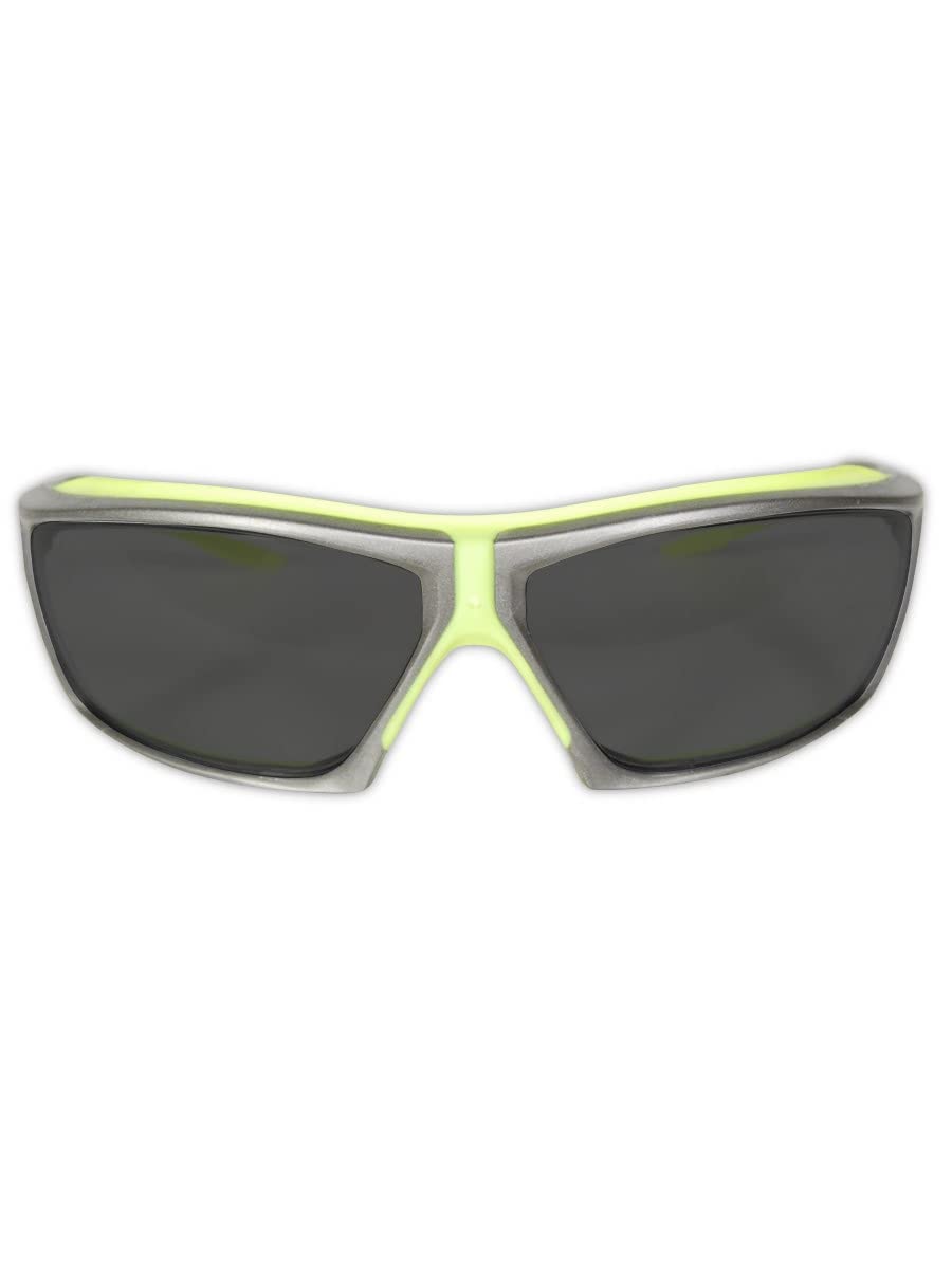 MAGID Hi-Vis Impact-Resistant Safety Glasses - 24 Pairs (Y770) - ANSI Z87.1 Certified for Construction, Woodworking & Industrial Safety Use
