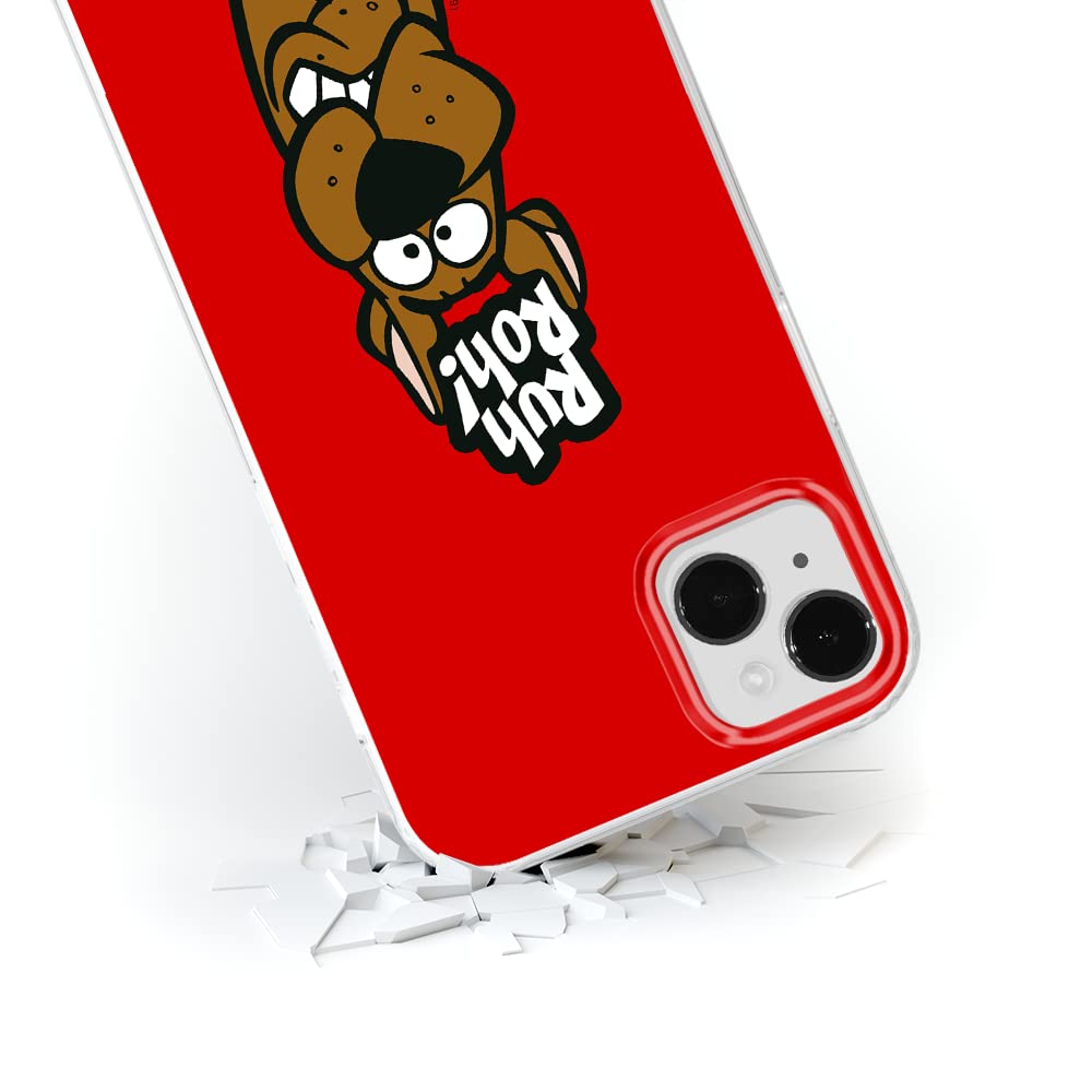 Original & Officially Licensed Scooby Doo Pattern iPhone 14 Case - Shockproof TPU Protective Cover for iPhone 14 (6.1