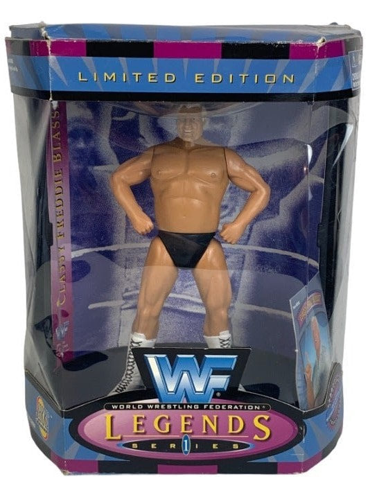 1998 WWF Jakks Pacific Legends Series 1 Classy Freddie Blassie Wrestling Action Figure - Vintage Collectible for WWF Fans & Wrestling Memorabilia Enthusiasts