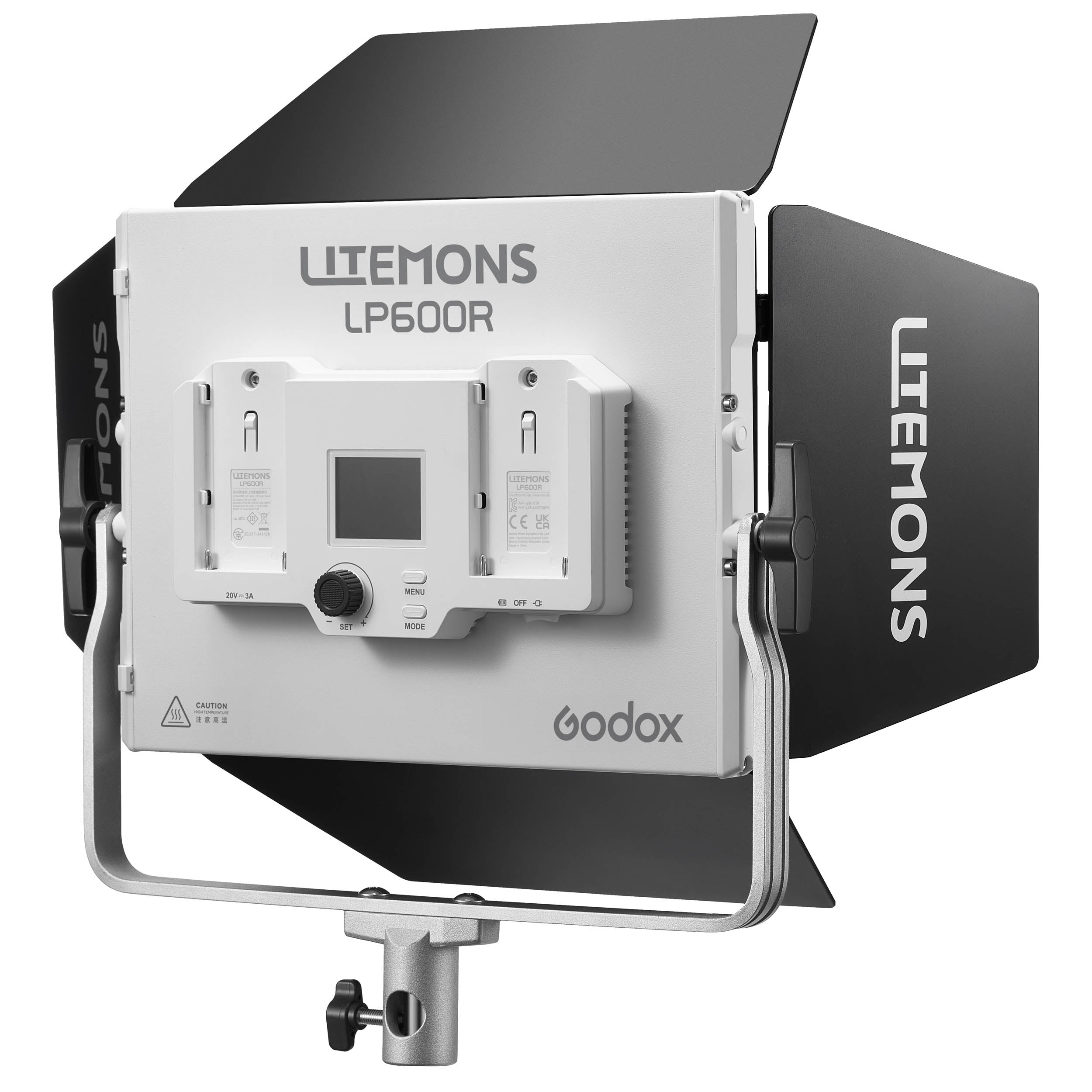 Godox LP600R RGB LED Continuous Lighting Kit - Dual Panel Soft Light with APP Control for Photography, Videography, YouTube & TikTok Content Creation