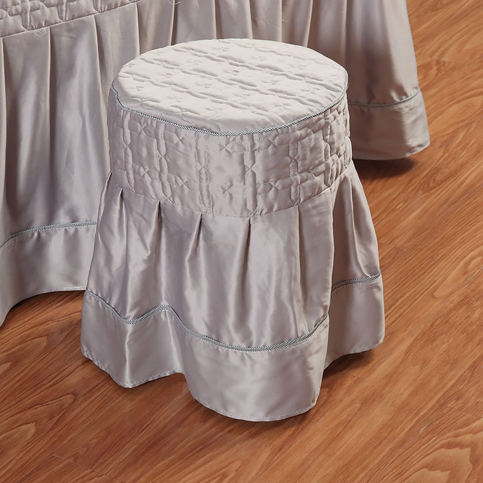 4-Piece Microfiber Massage Table Sheet Set - White 190x70cm (75x28in) - Soft, Stain-Resistant Beauty Salon Bed Cover for Massage Therapy, Spa & Facial Treatments - Perfect for Professional Massage Tables, Salon Beds and Home Use