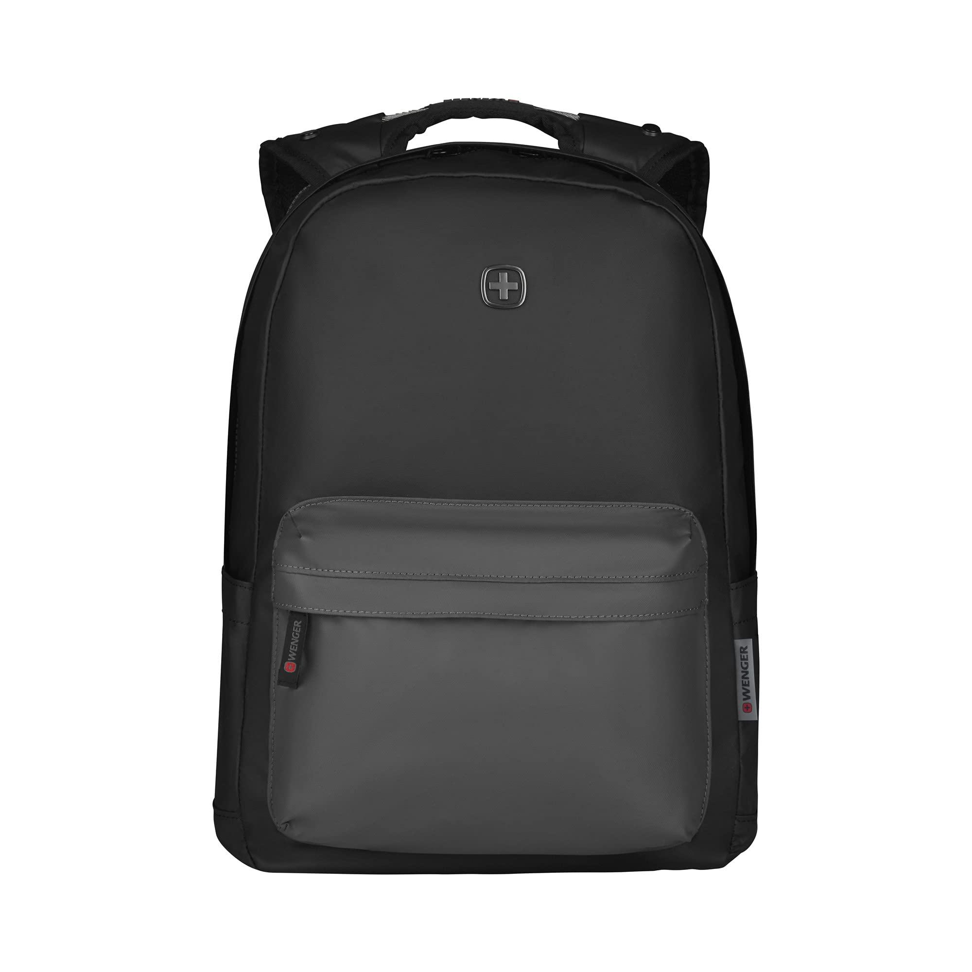 Wenger 606968 Photon 14 Inch Unisex Laptop Backpack - Black/Grey - Durable School & Travel Backpack for Work, College & Everyday Use