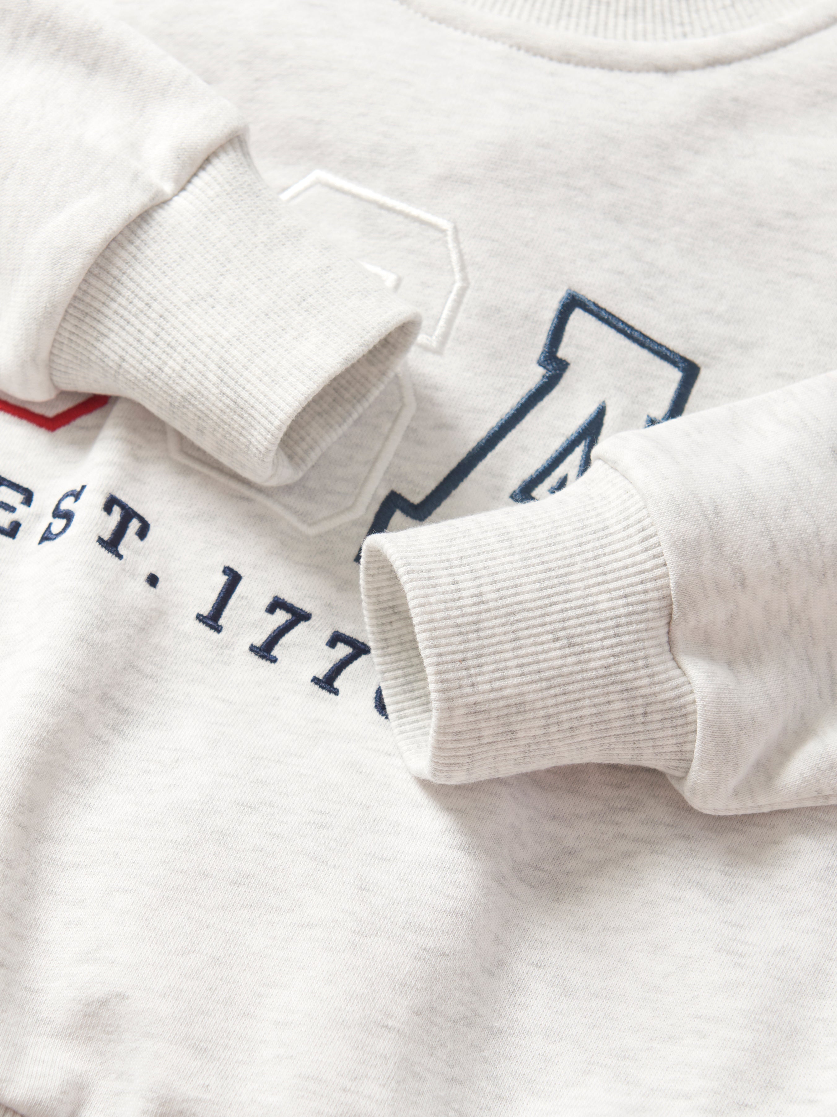 Premium USA Lightweight Crewneck Sweatshirt - Soft Heather Grey Cotton Blend - Comfortable Casual Wear for Men & Women - Perfect for Lounging, Travel & Everyday Outfits
